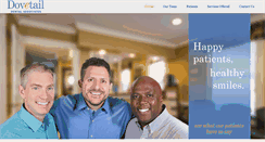 Desktop Screenshot of dovetaildental.com